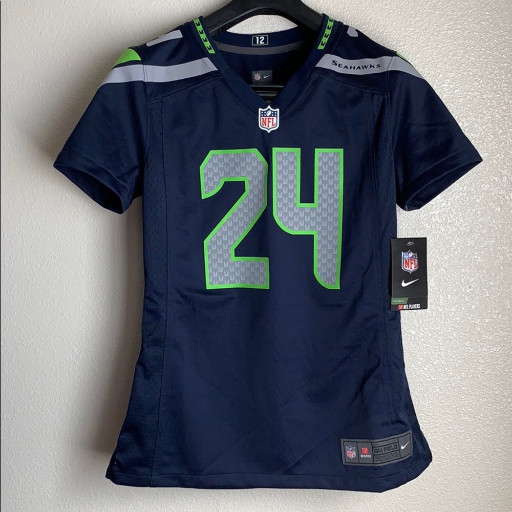 Women’s Size S, Seattle Seahawks Football Jersey